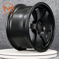 Rines de Aleación Maxtera Forged Custom TE37 Saga S-Plus para Autos de Pasajeros BMW, Audi, Civic Type R, WRX STI, GR Supra, Yaris, Golf