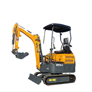 Mini-excavatrice HIGHTOP HT20 1 Excavatrice sur chenilles 2 tonnes pour usage domestique - Product Image 1