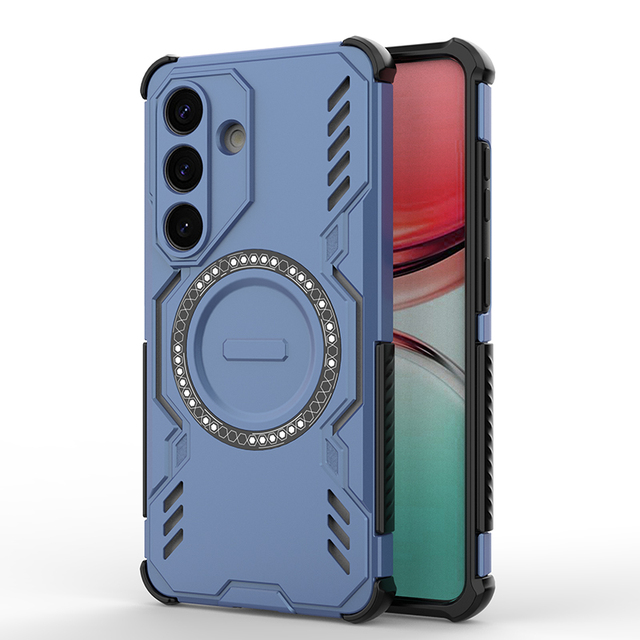 New Design Luxury Cover Shockproof Magnetic Cell Mobile Phone Case for Samsung Galaxy A55 A56 A36 A26 S24 S25FE S26 Ultra Case