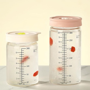Kerst Tumbler Groothandel Bulk Schattige Koffiemok Cartoon Draagbare Hoge Borosilicaat Glazen Bekers met Siliconen Deksel 75ml 700ml - Product Image 5