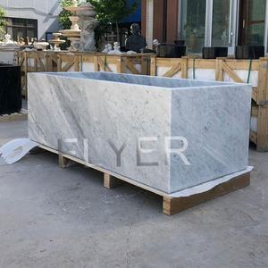 Bañera de piedra natural barata tallada a mano bañera de granito de piedra sólida independiente para la venta - Product Image 4