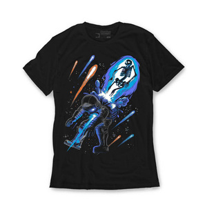 All'ingrosso maglietta da <span class=keywords><strong>uomo</strong></span> di alta qualità Streetwear oversize Hip Hop magliette spaziali per gli uomini - Product Image 4