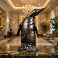 Sculpture sur mesure en bronze massif de pieuvre - Art animalier marin sur mesure, livraison mondiale, cadeau pour la Fête Nationale et les anniversaires