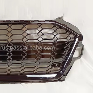 กระจังหน้ารังผึ้ง ABS | กระจังหน้าสไตล์ RS4สำหรับ Audi A4L/S4 B9.5 2020-2024 | สีดำมันวาว | คลังสินค้าสหรัฐและ Fedex - Product Image 5