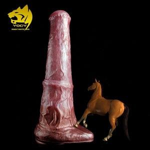 Animal Penis <b>Dildo</b> G-Spot Massager Soft Silicone Animal Penis Fantasy Shop Sex Tools for Men and Women Anal Plug - Product Image 1