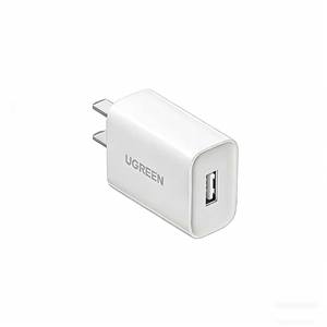 Chargeur mural USB-A UGREEN 10,5 W avec charge rapide 2,1 A pour smartphones, tablettes et écouteurs - Product Image 1