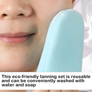 Logo personnalisable Mitaine de bronzage végétalienne de <span class=keywords><strong>luxe</strong></span> Gant de bronzage pour le corps Mitaine autobronzante - Product Image 3