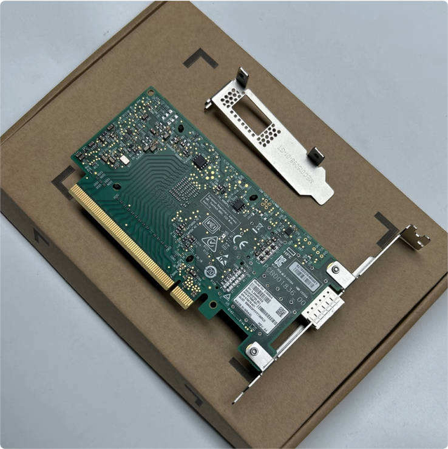 Hot Sale 100Gb Single Port QSFP28 Network Adapter Card PCIe 3.0 X16 EDR IB 100GbE for Server