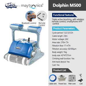 Aspirazione subacquea intelligente automatica <span class=keywords><strong>Robot</strong></span> per la pulizia della piscina in plastica per piscine - Product Image 6