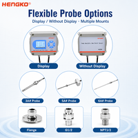 Sensor Suhu dan Kelembapan Tinggi HENGKO HG808-T untuk Terowongan Pengeringan Kayu Modbus RTU