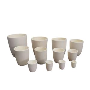 Глиноземный керамический тигель промышленный термостойкий плавильный котел - Product Image 3