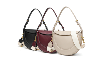 Nouveau Modèle ZA, un Sac Élégant en Forme de Demi-Lune au Design Simple et Polyvalent, à Porter en Bandoulière ou à l'Épaule pour <span class=keywords><strong>Femme</strong></span>. - Product Image 6