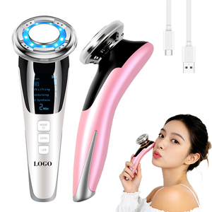 0728 High Frequency Facial Machine <b>Light</b> <b>Therapy</b> Micro-current Device 5 in 1 Multifunctional Massager for Face - Product Image 1
