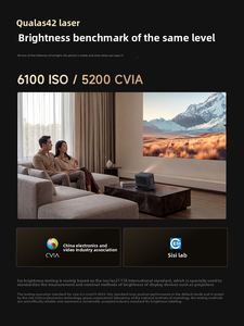 Proyector XGI MI RS30 Ultra 4K <span class=keywords><strong>de</strong></span> 5200 Lúmenes con Láser Tricolor, Zoom y Gimbal con Desplazamiento <span class=keywords><strong>de</strong></span> Eje para Cine Inteligente y Juegos - Product Image 4