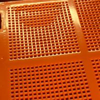 Modulare Polyurethan-Siebplatten für Kupferbergbau-Vibrationssiebe Verschleißfeste Bergbau-Siebe