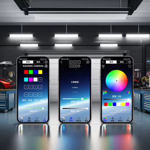 Lampe d'ambiance LED acrylique USB 5V Offre Spéciale pour voiture 110CM + 35CM bande d'éclairage ambiant décoratif intérieur éclairage intérieur automatique - Product Image 4