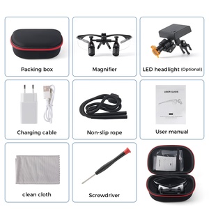 Occhiali Ingrandenti Chirurgici Dentali 5.0X/6.0X con Luce LED Frontale Ergonomica - Product Image 6