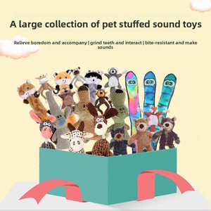 Giocattoli per Cani in Peluche, Ampia Collezione, Interattivi, Resistenti ai Morsi, con Suono - Product Image 5