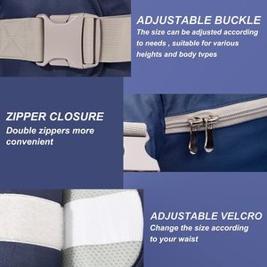 Ayarlanabilir kayış cep yumuşak taban hafif bebek koltuk taşıyıcı ile çocuk bebek ergonomik bel dışkı - Product Image 5