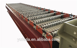 Usine vente directe ondulé toiture fer panneau profil rouleau formant plaque feuille faisant la machine - Product Image 5