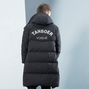 TANBOER degli uomini down jacket piume d'anatra bianca verso il basso <span class=keywords><strong>cappotto</strong></span> di inverno giacca <span class=keywords><strong>con</strong></span> cappuccio puffer giacca <span class=keywords><strong>collo</strong></span> di <span class=keywords><strong>pelliccia</strong></span> di sesso maschile lungo giù cappotti TA18795 - Product Image 5
