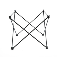 Nouvelle table pliante portable en alliage d'aluminium durable, imperméable, pour le camping, les loisirs, les parcs, meubles d'extérieur