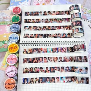 Kpop dán Kpop trẻ em đi lạc dán băng trang trí Kpop Felix changbin seungmin bangchan i.n leebknow han hyunjin dán - Product Image 1