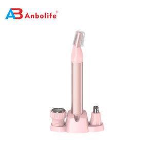 ANBOLIFE Ventes chaudes Rasoir de beauté multifonctionnel 6 en 1 Tondeuse à <span class=keywords><strong>cheveux</strong></span> pour le visage Rasoir pour femmes avec base - Product Image 2