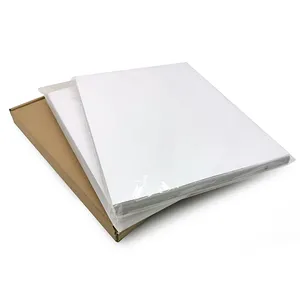 Clear Printing White Blank A4 Die Cut Self Adhesive Paper For Inkjet And Laser Printer 30label Per Sheet