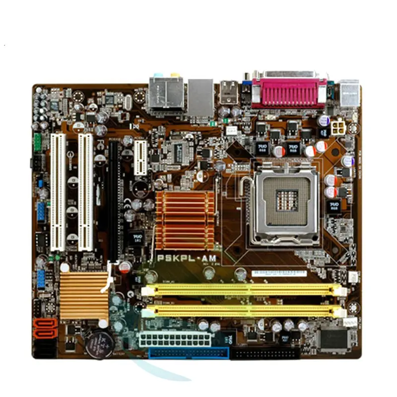Pour P5KPL-AM Carte Mère De Bureau G31 Socket LGA 775 Noyau Pentium Celeron DDR2 4G u ATX UEFI BIOS Utilisé Carte Mère D'origine