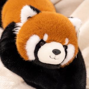 Juguetes de Peluche de Animales Salvajes, Muñeco de Animal de Dibujos Animados, Peluche de Zoológico, Perezoso, Panda Gigante, Mapache - Product Image 4