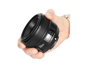 Lente Yongnuo YN50mm F1.8 AF MF, Lente de Enfoque Automático YN <span class=keywords><strong>50mm</strong></span> para Cámaras <span class=keywords><strong>Nikon</strong></span> D800 D300 D700 D3200 D3300 D5100 D5200 DSLR - Product Image 4