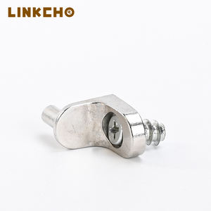 Connecteurs cachés en nickel-fer de 6 mm en forme de L pour étagères, durables, antirouille, étanches, pour armoires d'<span class=keywords><strong>angle</strong></span>, support d'étagère 2-en-1 - Product Image 5