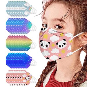 Hubei Haixin Mascarilla médica desechable Diseño de pico de pato 3D en forma de mariposa con lazo colorido para la oreja para niños - Product Image 1