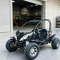 Buggy tout-terrain électrique 200cc à moteur essence LNA pour adultes – Idéal pour les excursions en forêt tropicale