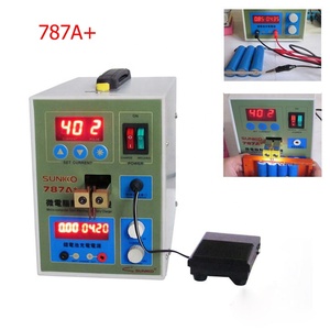 787A + LED éclairage 220V Double impulsion Machine de soudage de précision nouveau 18650 batterie au Lithium Test charge 2in1 soudeuse par points - Product Image 4