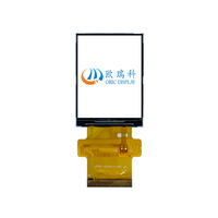 Layar TFT 2 inci 240*320 1000nits Kecerahan Minimum untuk Luar Ruangan Ukuran Kecil Antarmuka MCU/SPI/RGB