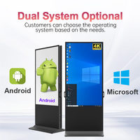 Affichage numérique double face avec fonction SDK de lecture automatique USB pour les petites entreprises, les centres commerciaux, la signalisation directionnelle, la promotion quotidienne et la publicité
