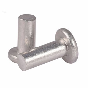 Acier inoxydable INOX SS SUS 304 316 316L A2 A4 70 80 Rond Mince Champignon CSK Plat Tête Fraisée Solide <span class=keywords><strong>Rivet</strong></span> <span class=keywords><strong>DIN</strong></span> <span class=keywords><strong>660</strong></span> 302 7338 - Product Image 1