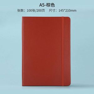 High Quality A5 <b>Planner</b> Binding Pu Leather Soft Cover Custom Logo Journals Perfect Promotional Gift <b>Notebook</b> A6 - Product Image 3