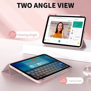 Funda Compatible con Apple iPad 11 2025, Funda Protectora Minimalista de Acrílico con Triple Pliegue, Funda Antigolpes para Tablet - Product Image 4