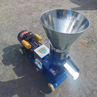 Machine à granulés d'aliments pour animaux domestiques, volailles, poulets, canards, vaches, lapins, ferme, 220V monophasé, mini-granulateur électrique