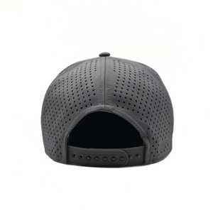 OEM impermeable de alta calidad personalizado 3D bordado letra logotipo estructurado 5 paneles Golf camionero sombrero ligero ala curvada para los deportes - Product Image 5