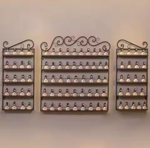 2025 Daisy support mural pour vernis à ongles 5 couches affichage suspendu ultime fer forgé métal moderne chambre centre commercial hôtel appartement - Product Image 3