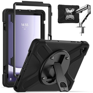 Funda de Silicona Resistente a Golpes para Tablet Samsung Galaxy Tab A9 Plus 11 Pulgadas SM-X210 X215, con Soporte Giratorio, 2025 - Product Image 4