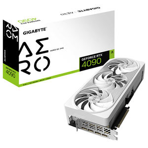 Tarjeta Gráfica GIGABYTE GeForce <span class=keywords><strong>RTX</strong></span> <span class=keywords><strong>4090</strong></span> <span class=keywords><strong>AERO</strong></span> OC 24G Usada con 24GB de Memoria GDDR6X Compatible con Intel Core I9 13900K OverClock - Product Image 1