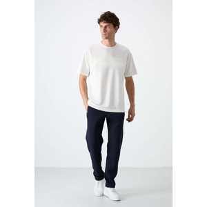 Pantalones Deportivos Tommylife para Hombre, Color Azul Marino, Forro Polar, Cintura Elástica, Corte Casual y Transpirable - Product Image 4