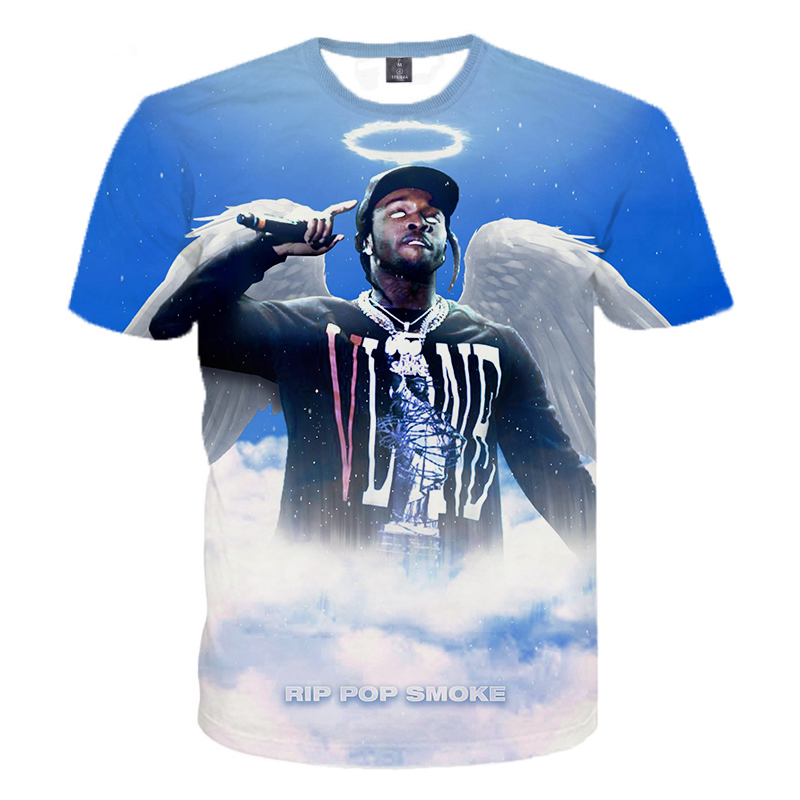Shop Our POP SMOKE T Shirt for Men - 3D Printed Streetwear