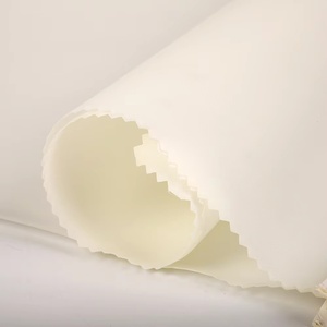 Tissu de bâche transparent enduit de PVC blanc 840D résistant aux déchirures, personnalisable, très demandé, pour gants médicaux, équipement de protection et utilisation automobile - Product Image 1