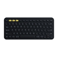 Pabrik 2.4G nirkabel ramping ergonomis Keyboard USB isi ulang Biru gigi untuk Android untuk Windows Tablet ponsel komputer